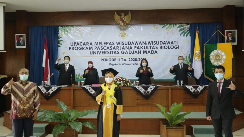 Fakultas Biologi UGM Gelar Wisuda Pascasarjana Secara Daring Dan Luring ...