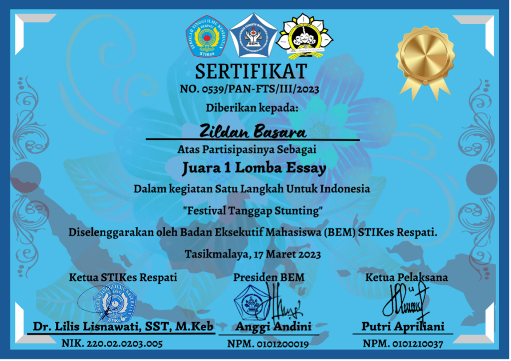 Angkat Solusi Optimalisasi Zero Stunting, Mahasiswa Biologi UGM Raih ...