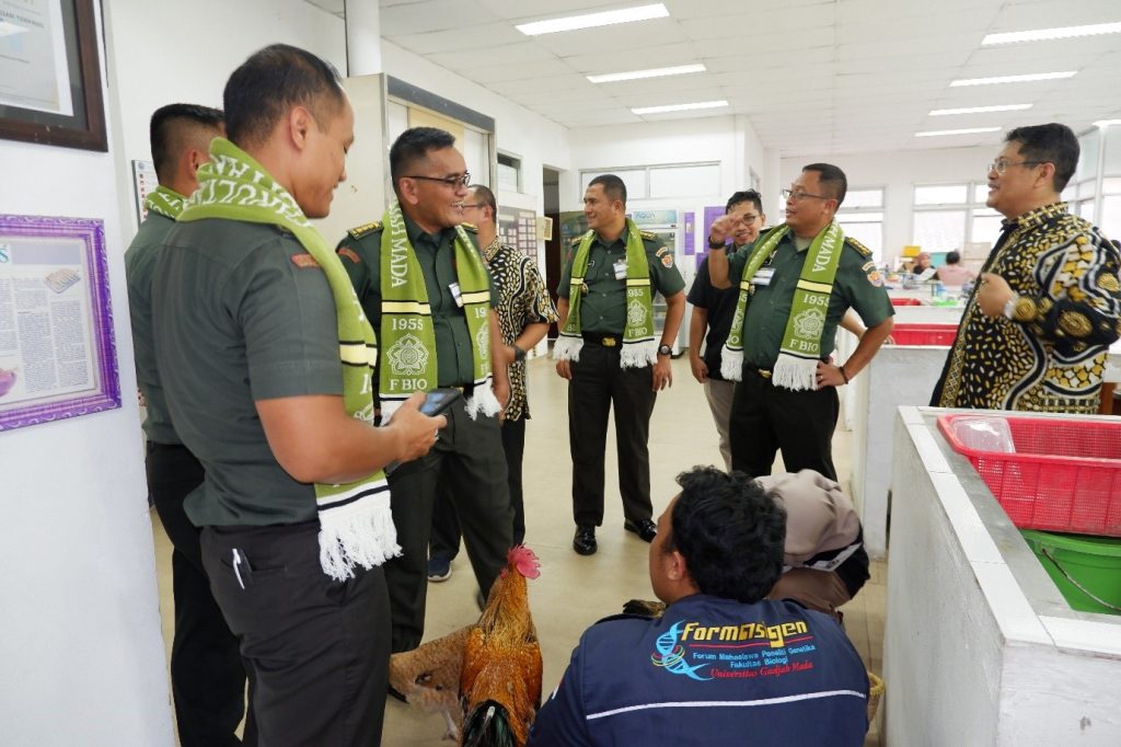 TNI AD’s Cooperation Visit to the Faculty of Biology UGM Discussing ...