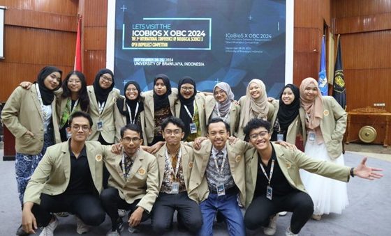 The Biology Student Research Team Wins Silver Medal at the 3rd International Conference of Biological Science (ICoBioS) 2024