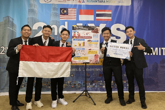 UGM Biology Students Win Silver Medal at International Competition with Red Bean-Based Food Innovation