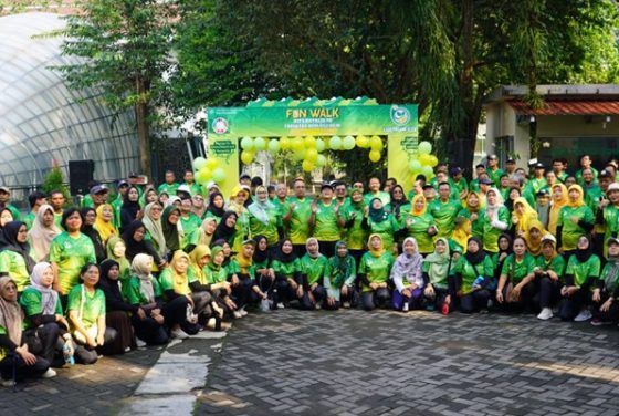 Pembukaan Lustrum XIV Sekaligus Dies Natalis Ke-70 Fakultas Biologi UGM: Awal Meriah dengan Fun Walk Ceria!