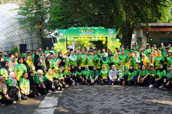 Pembukaan Lustrum XIV Sekaligus Dies Natalis Ke-70 Fakultas Biologi UGM: Awal Meriah dengan Fun Walk Ceria!