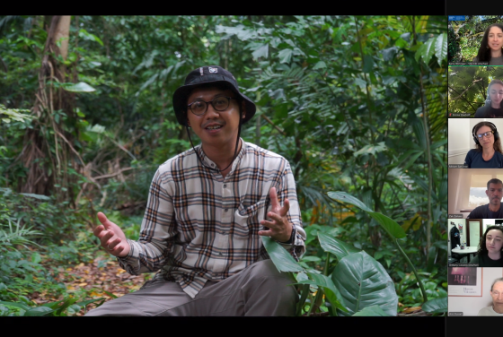 UGM Academic Shares Ecological Restoration Practices and Learning Module Adaptations in International “Live From The Field” Class