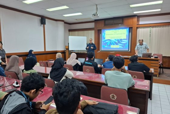 Kuliah Tamu Dasar Ikhtiologi dengan Prof. Noritaka Mochioka, Kyushu University
