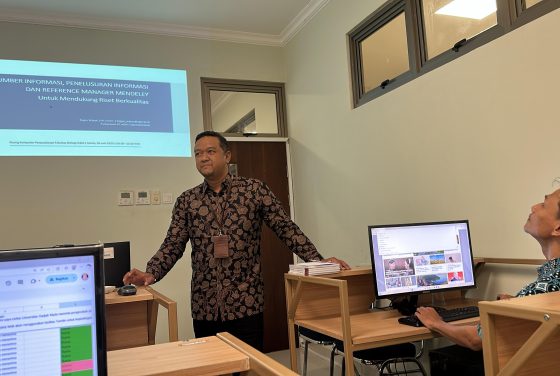 Pembekalan bagi Volunteer: “Referensi Manajer Mendeley dan Scopus AI untuk Mendukung Penulisan Karya Ilmiah”