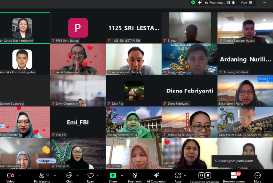 Faculty of Biology UGM Engages Doctoral Students in Academic Progress Monitoring