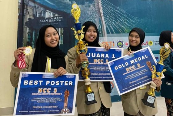 Soroti Kasus Lingkungan Terkontaminasi Mikroplastik melalui Dual-System Biosensor dan Bioremoval, Mahasiswa UGM Borong Juara 1, Gold Medal, dan Best Poster di NCC 2026