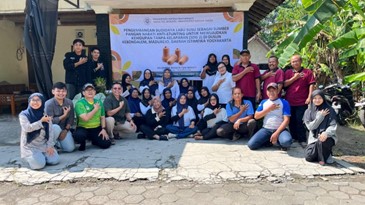 Tim Pengabdian kepada Masyarakat Fakultas Biologi UGM Selenggarakan Sosialisasi Manfaat Labu Susu bagi Kelompok Tani Tunas Jaya dan Kelompok Wanita Tani Mlati