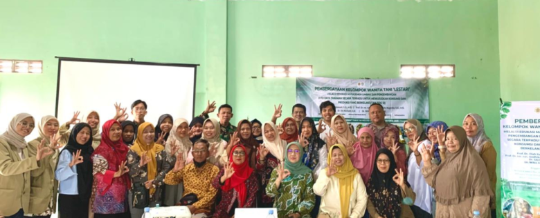 Fakultas Biologi UGM Dorong Pemberdayaan KWT “Lestari” melalui Edukasi Manajemen Limbah dan Pertanian Terpadu Berkelanjutan