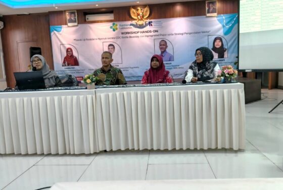 Dosen Biologi Terlibat Aktif dalam Workshop Hands-On Tehnik Uji Resistensi dan Pengendalian Vektor Tingkat Nasional yang Diselenggarakan oleh Kolegium Entomologi Kesehatan