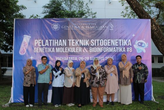 Laboratorium Genetika dan Pemuliaan Fakultas Biologi UGM Gelar Pelatihan Teknik Sitogenetika, Genetika Molekuler, dan Bioinformatika #8 dengan Topik Deteksi Kelainan Genetik hingga Analisis Genom Kloroplas Berbasis Bioinformatika pada Hari Ketiga