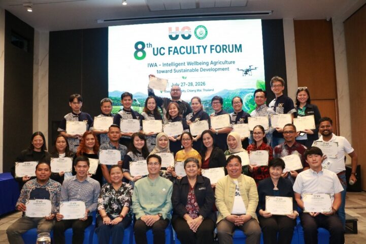 Dosen Fakultas Biologi UGM Perkuat Kolaborasi Riset Pertanian Berkelanjutan melalui UC Faculty Forum SEARCA 2026 di Thailand