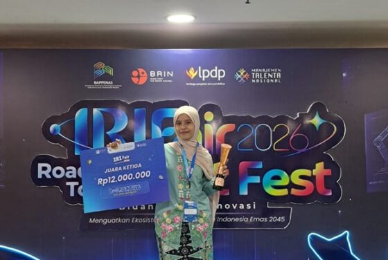 Mengungkap Potensi Genomik Tebu Hibrida Indonesia, Mahasiswi Fast-Track Magister Biologi UGM Raih Juara 3 B-CREATIVE pada Indonesia Research and Innovation Fair (IRIFair) 2026