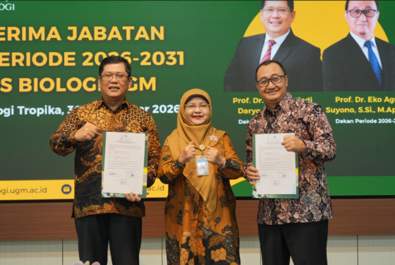Prof. Eko Agus Suyono Tekankan Semangat Kolaborasi dan Ekosistem Akademik dalam Kepemimpinan Fakultas Biologi UGM 2026–2031