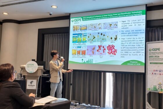 Converting Wastewater to Valuable Biomass: Mahasiswa Program Doktor Biologi Raih Best Oral Presenter pada The 8th International Conference on Environment, Resources and Energy Engineering (EREE 2026)